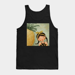 A Pineapple Girl Tank Top